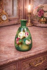 Antique Bud Vase Handpainted