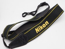 Genuine Nikon wide Black camera strap fits FM2 D7200 D600 D5200 D4 F4 FM3A FE