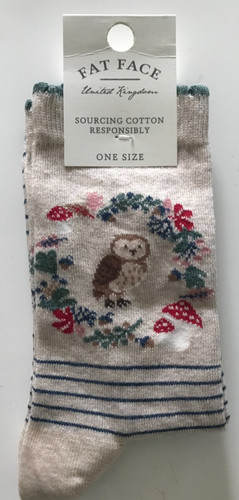 Bnwt fat face ladies owl - face,