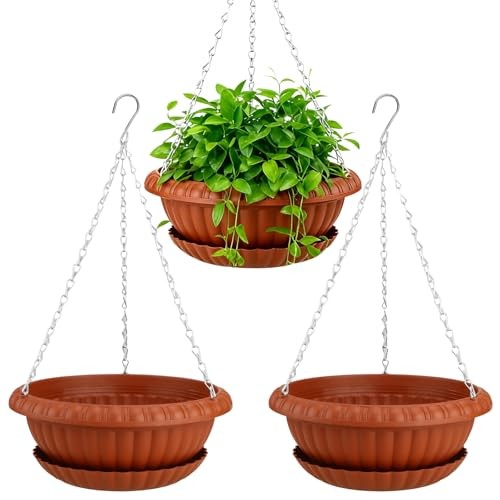 Pack large hanging planters - 3,