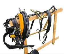 Leather Tiedown Driving Cart