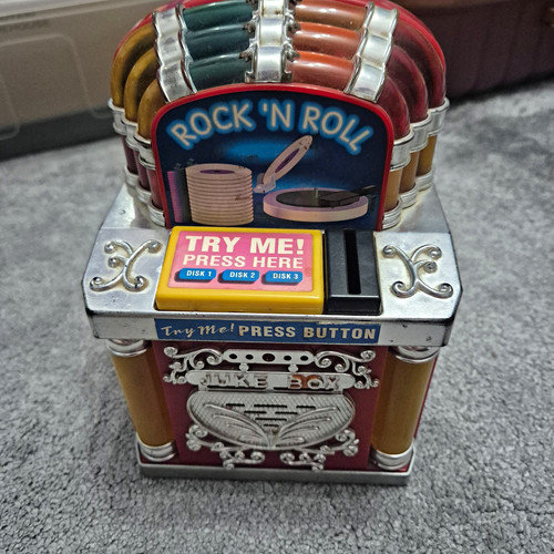 Rock roll jukebox moneybox - rock,