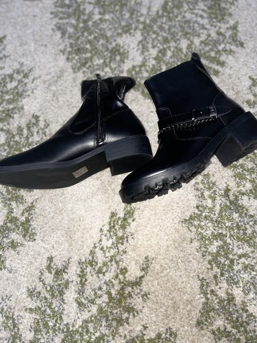 Clarks black leather - clarks, boots