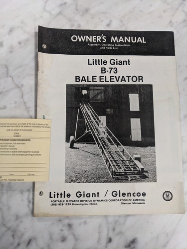 Little giant glencoe bale - giant, b-73