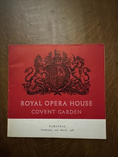 Wagner parsifal royal opera - wagner,