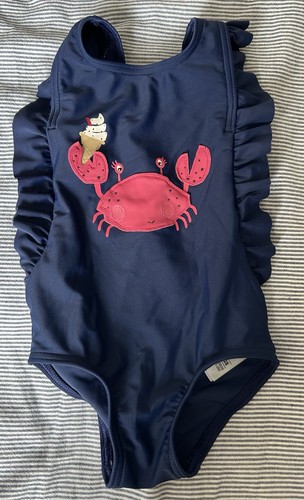 Baby girls navy blue - girls, crab