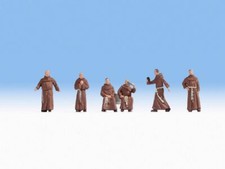 Monks (6) HO Gauge figures Noch 15401