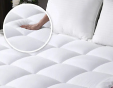 4'' Inch Deep Microfiber Mattress Topper Protector/Pad Cover 10cm Thick All Size