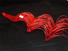 40 Half Curly Willow With Beads Ting Ting Red (2246)