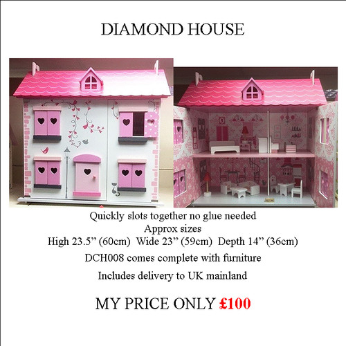12th childrens dolls house - dolls,
