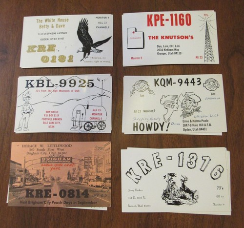 Qsl ham radio card - qsl, 17