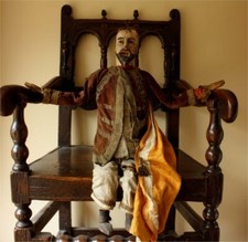 Antique marionette figure - antique,