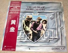 TREASURE OF THE SIERRA MADRE Bogart LASERDISC 2LD NTSC Japanese WARNER New