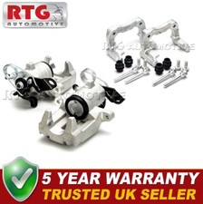 Brake Calipers Rear Pair + Carriers Fits A1 A3 TT Golf Beetle Ibiza Leon Skoda