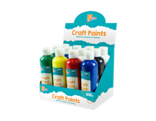 Kids Finger Paint 200ml Bottle Neon Ready Mix Art Play Easy Wash Craft Paint