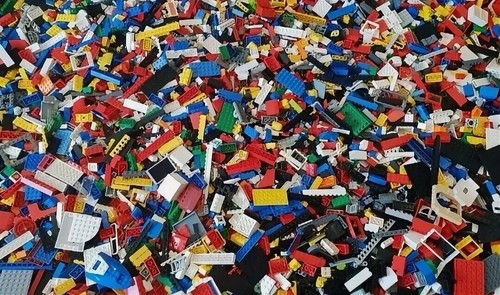 Lego official bricks - official, 500g