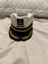 Sailor Hat Embroidery Captain Caps Specialty Supplies Uniform Accessories