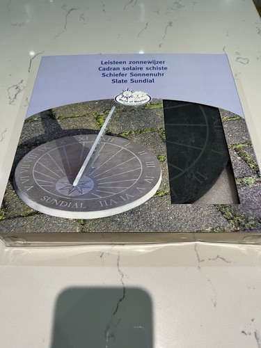 Slate sundial grey black - slate,