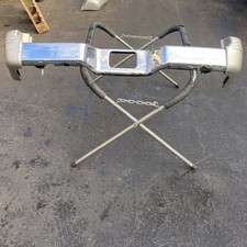 Rear Bumper Chrome With End
