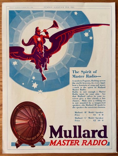 Mullard valve master - valve, radio