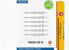6x NGK 6670 Glow Plugs Y-547AS