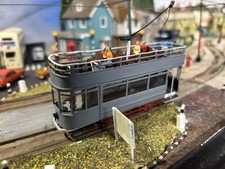 Motorised Kit Built Four Wheel Open Top OO Gauge Tram