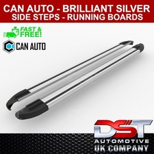 FITS NISSAN X-TRAIL BRILLIANT SIDE STEPS RUNNING BOARDS 2014-ON SILVER