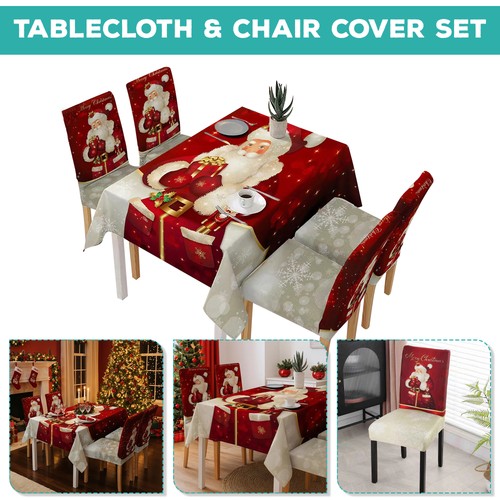 Christmas dining table cloth - christmas,