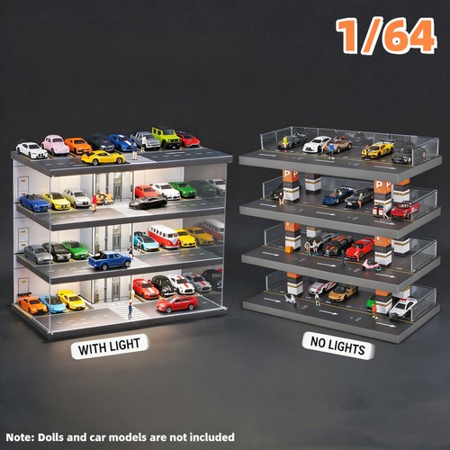Diorama car garage - car, model