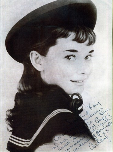 Audrey hepburn signed gigi - audrey, 'gigi'