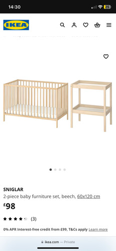 Baby cot bed - cot,