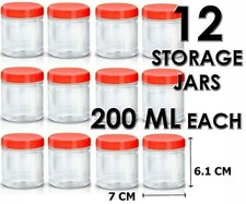 12 X Plastic Containers with