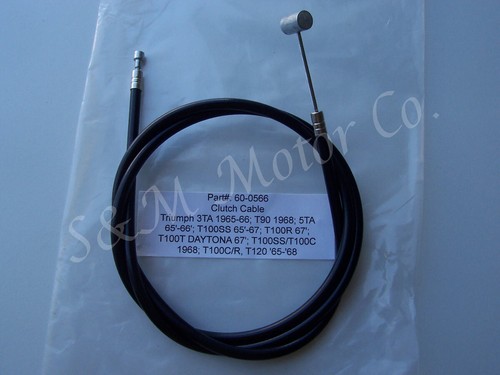 Triumph clutch cable 3ta - cable, t90