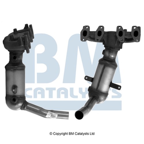 Catalytic converter fit kit - +,