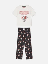 Stranger Things Graphic Pyjama Set new with tag cotton Primark  