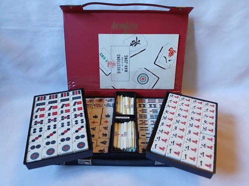 Dragon mahjong set 144 - 144, bamboo