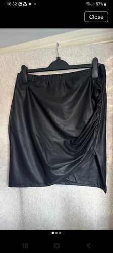 Shein black satin - shein,