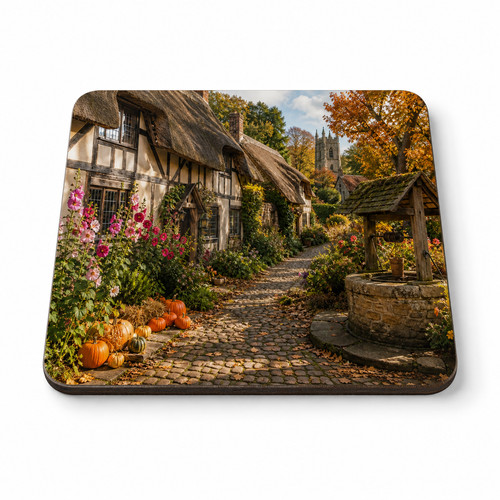 Old village well coaster - village,