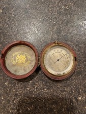 MID VICTORIAN ANEROID BAROMETER BY M PILLISCHER OF BOND STREET, LONDON