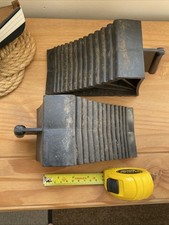Wheel Chocks, Pair. Base 18cm