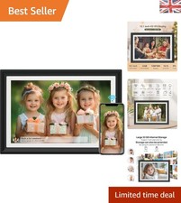 32GB 10.1 Inch WiFi Digital Photo Frame with HD Touch Screen - Share Instantly