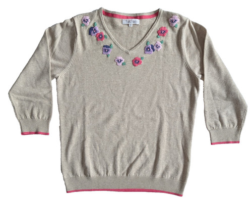 Tulchan sleeve oatmeal - 3/4,