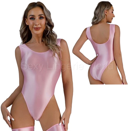 Glossy bodysuit nightwear high - glossy,