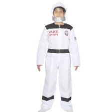 Kids Spaceman Costume Astronaut Role Play Halloween Space Suit Outfit Kit