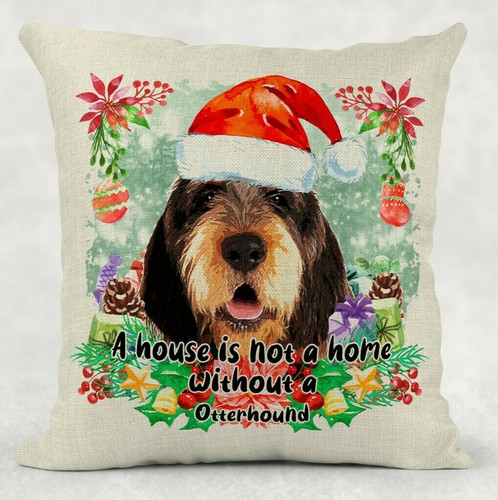 Otterhound dog cushion pillow - dog,