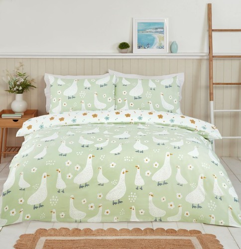 Gemima ducks floral - so, soft