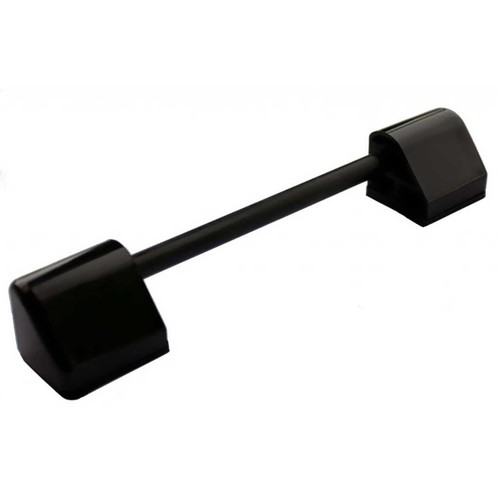Black toilet seat hinges - black,