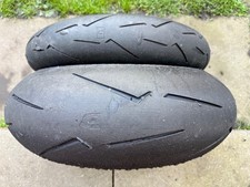 pair of motorcycle tyres PIRELLI Diablo Supercorsa V4 200/60/17 & 120/70/17