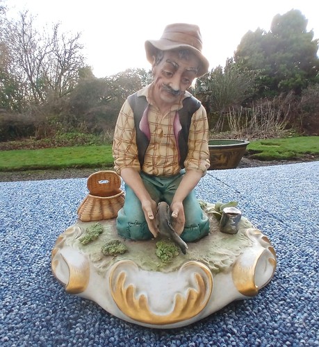 Vintage capodimonte porcelain - vintage,
