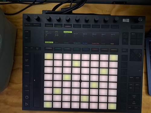 Fully working ableton push - working,